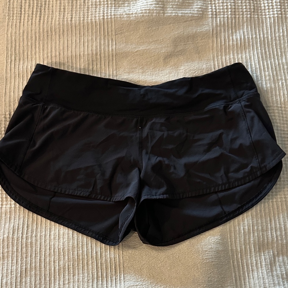 Women's Lululemon Black Athletic Shorts